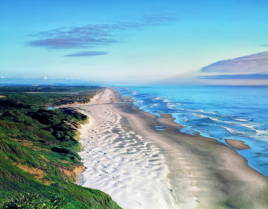 Nature Photograph - Oregon Coastline by Mango Art