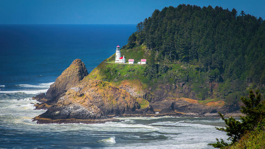 Oregon Heceta Head Lighthouse Photograph by Michael J Bauer Photography ...