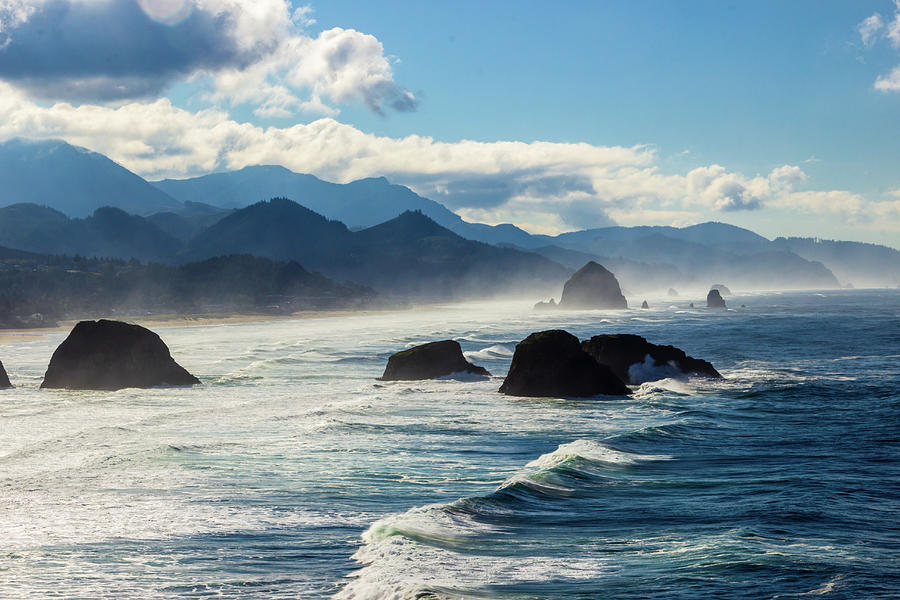 Oregon Seascape 8, North Oregon Coast Photograph by Aashish Vaidya