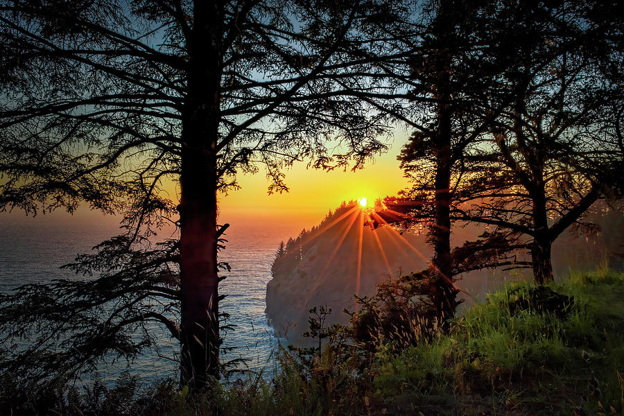 Oregon Sunset Photograph
