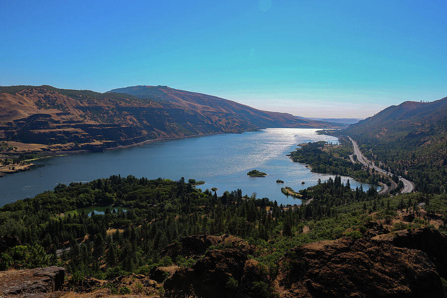 Oregon, Washington border Photograph by Jeff Burgess - Fine Art America