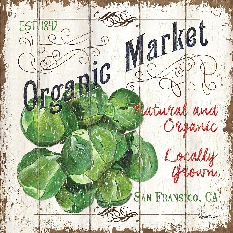 Organic Farm Market 1 Painting