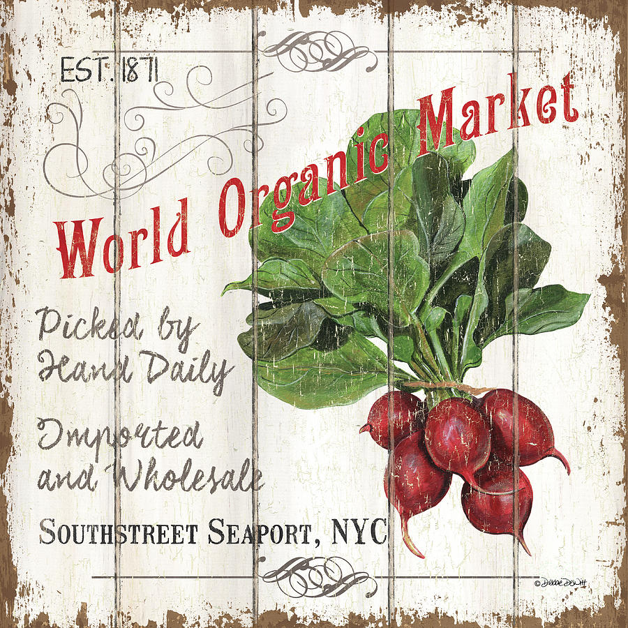 Organic Farm Market 4 Painting