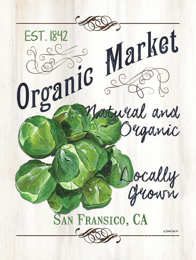 Organic Market 1 Painting