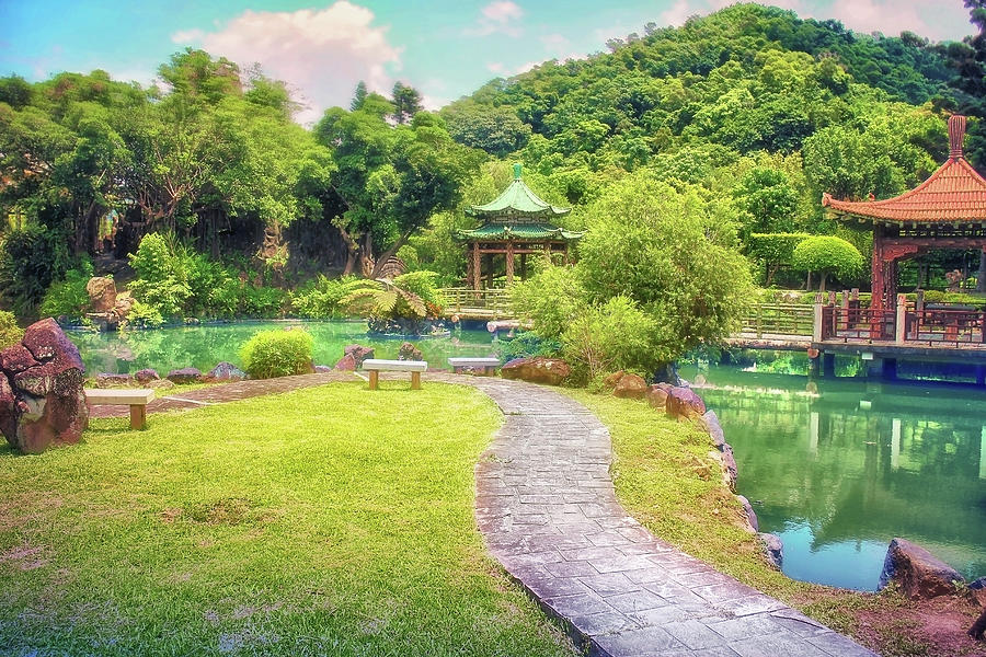 Oriental Fantasy Garden-Photography by Sungei Park in Taipei, Taiwan-8 Photograph by Artto Pan