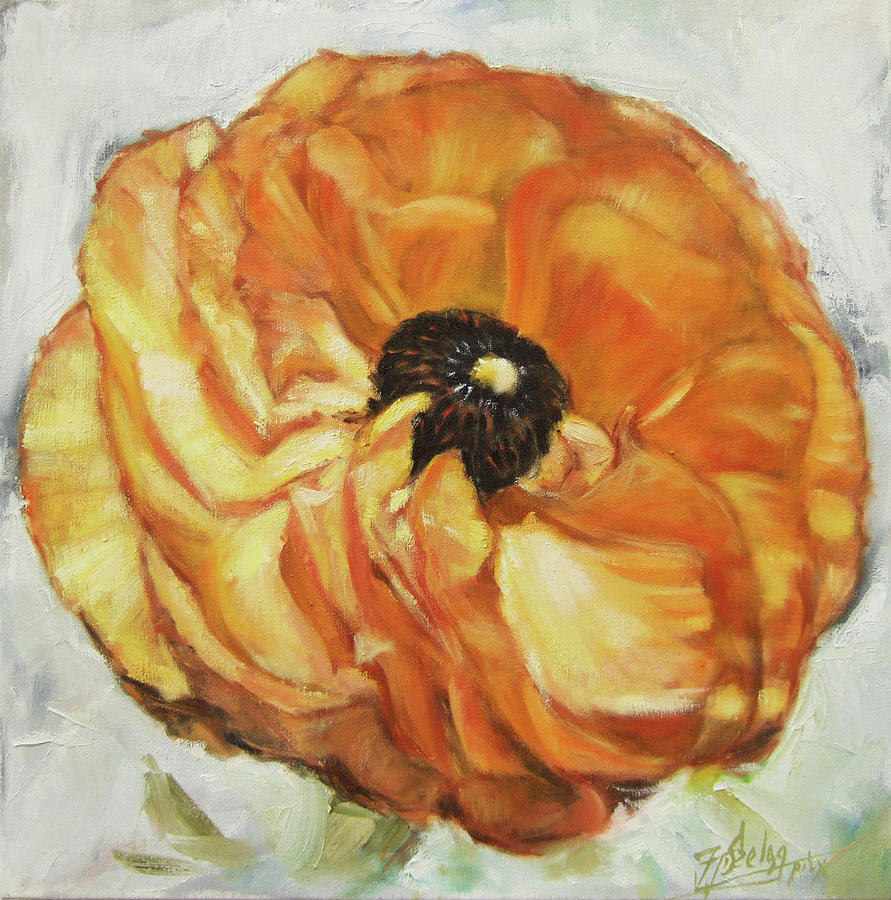 Oriental poppy 1 Painting by Irek Szelag