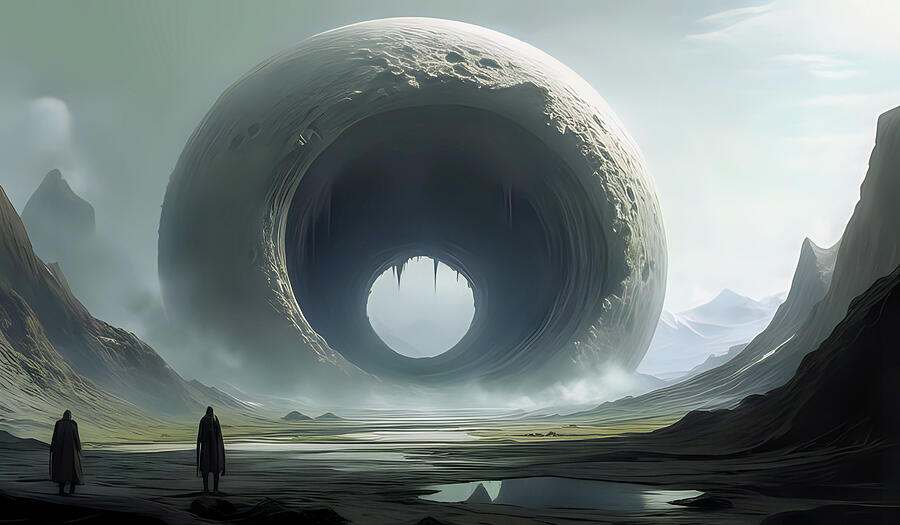 Science Fiction Digital Art - Origin Unknown by Tricky Woo