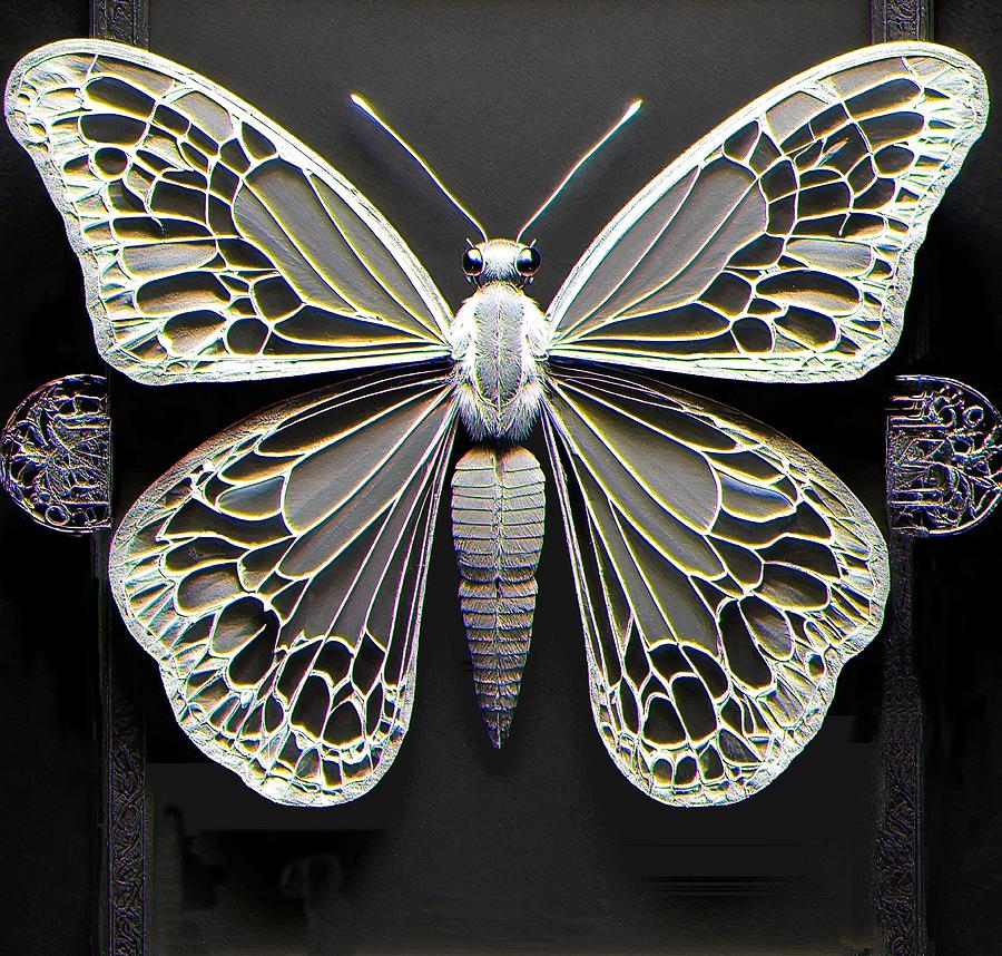 Original Butterfly Digital Art By Ruth Digital Vision - Fine Art America