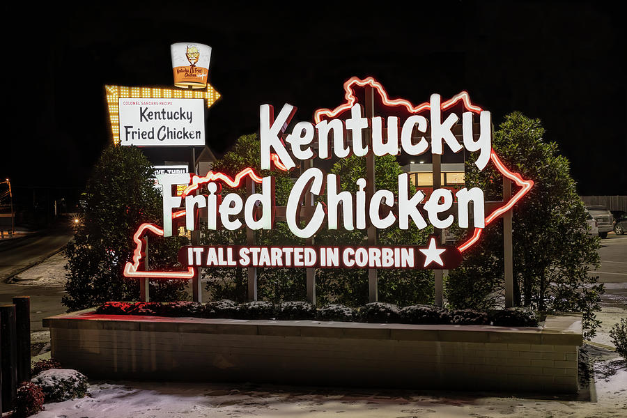 Original KFC Restaurant and Museum in Corbin, KY Photograph by Peter Ciro