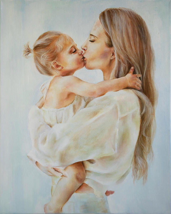 mother painting