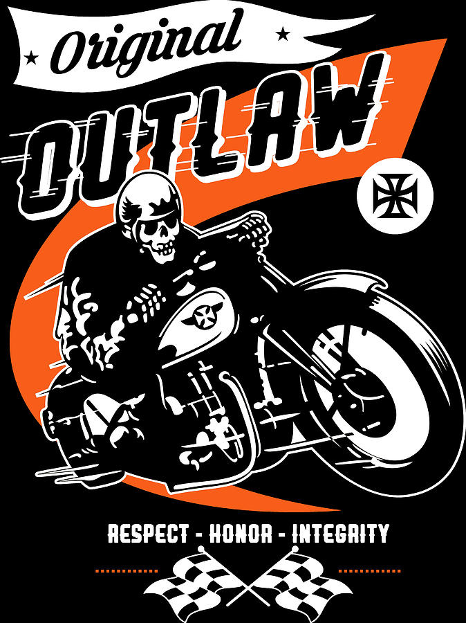 Original Outlaw Digital Art by Long Shot