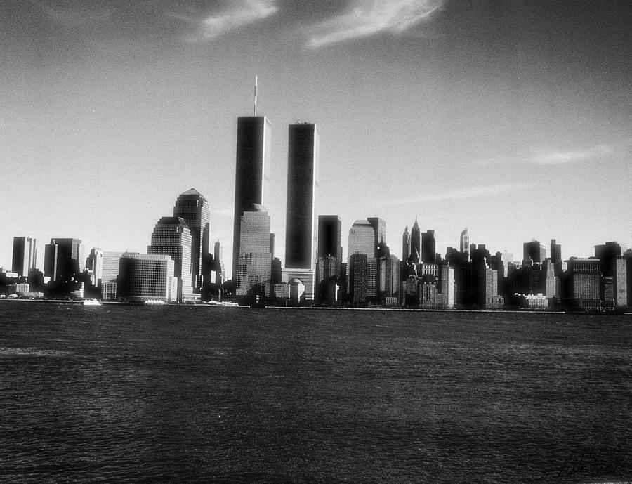 Original Twin Towers Photograph by Nicholas Small