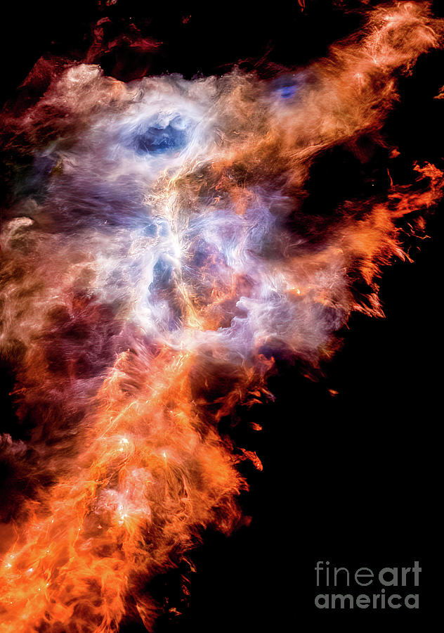 Orion Nebula Close Up Photograph by M G Whittingham