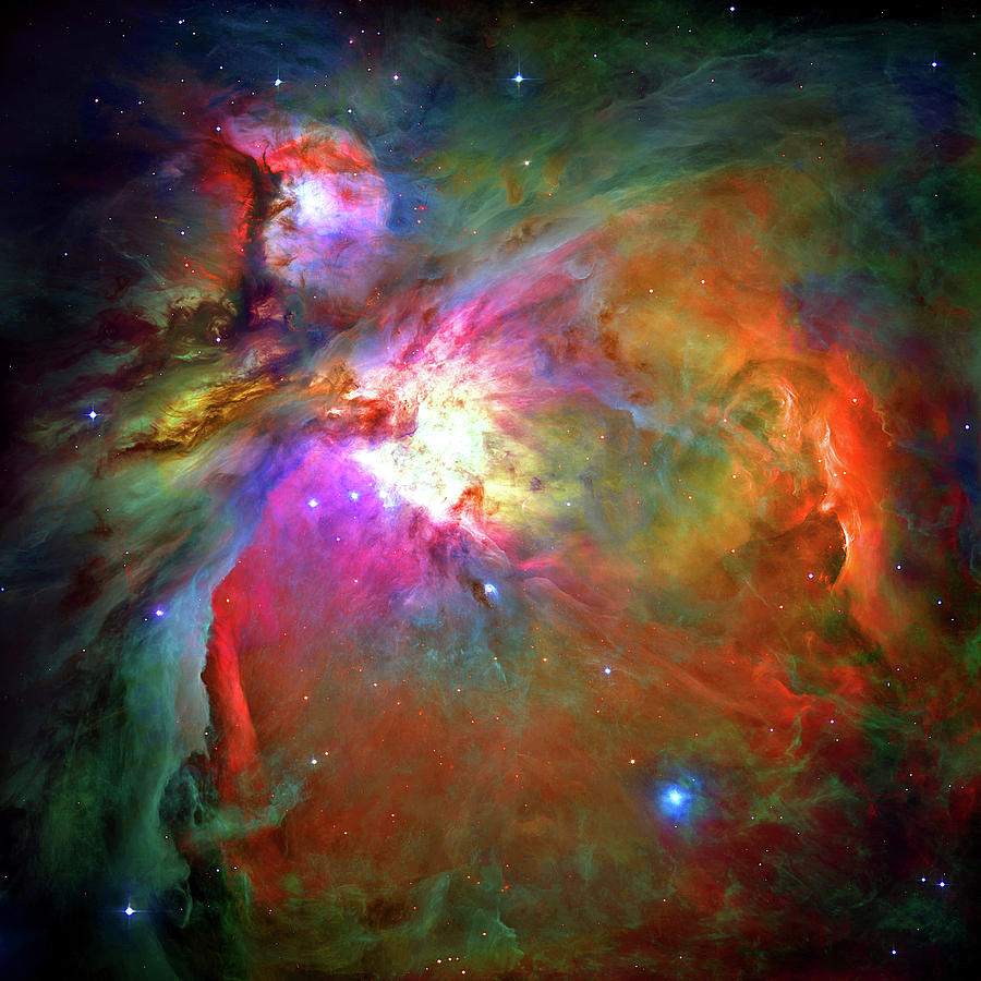 Orion Nebula Sharp View Photograph by NASA Images - Fine Art America