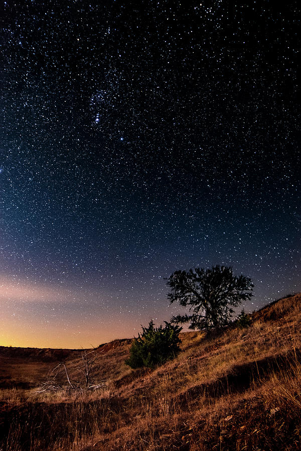 Orion over the Hills Photograph by Hillis Creative