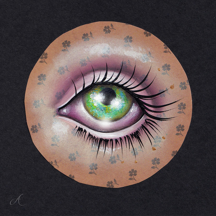Orions Eye Painting by Abril Andrade