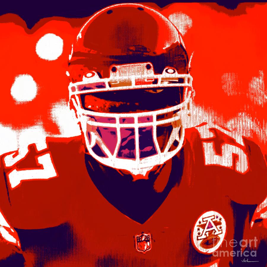 Orlando Painting - Orlando Brown Jr by Jack Bunds Orlando Painting - Orlando Brown Jr by Jack Bunds