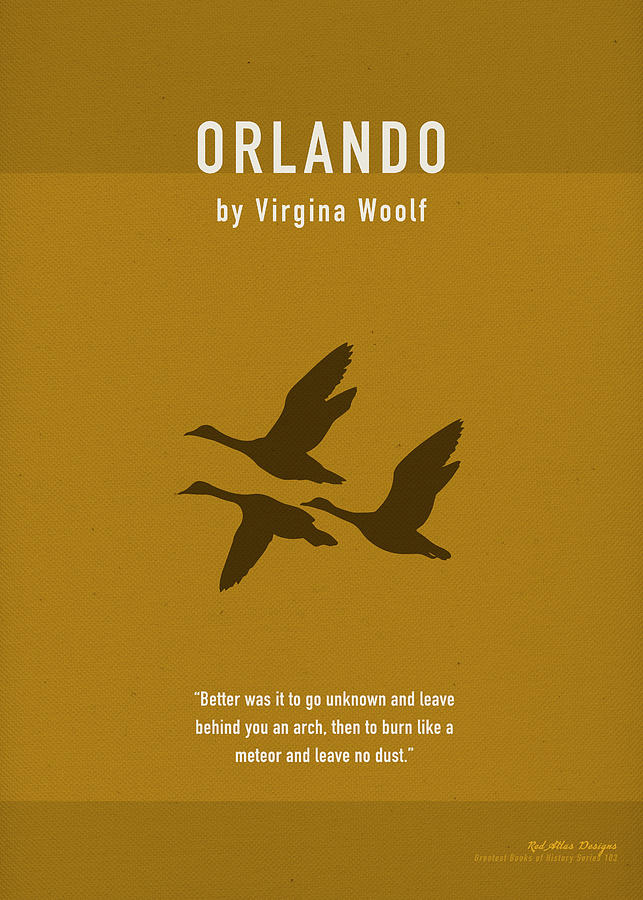 Orlando Mixed Media - Orlando by Virginia Woolf Greatest Book Series 103 by Design Turnpike