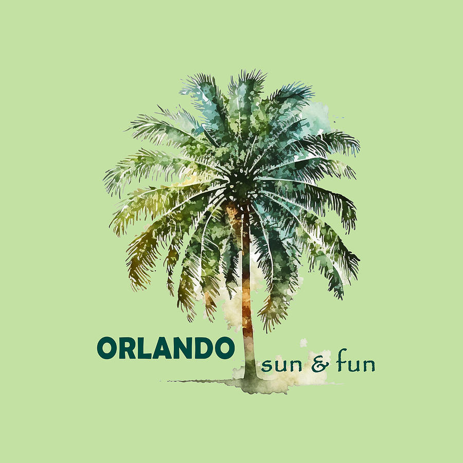 Orlando Sun and Fun 328 Mixed Media by Corinne Carroll