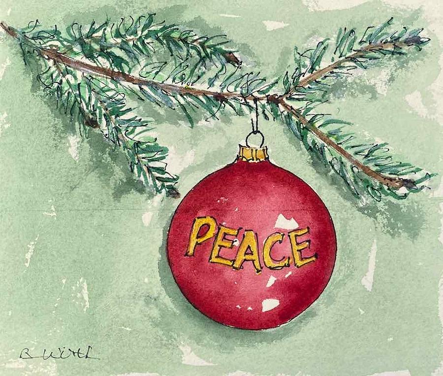 Ornament of Peace Painting by Barbara Wirth