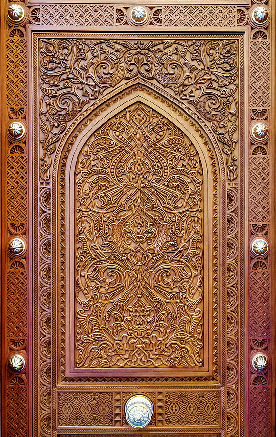 Ornamental door Photograph by Alexey Stiop