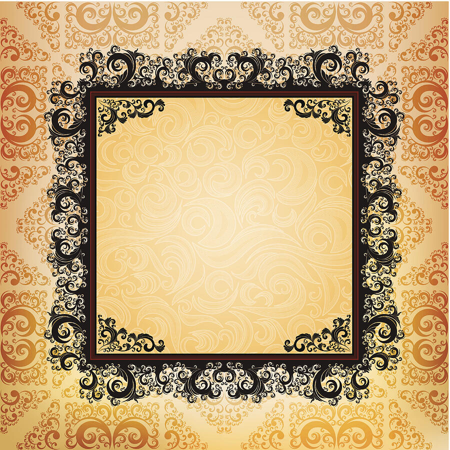 Ornamented Frame Drawing by Archibald1221