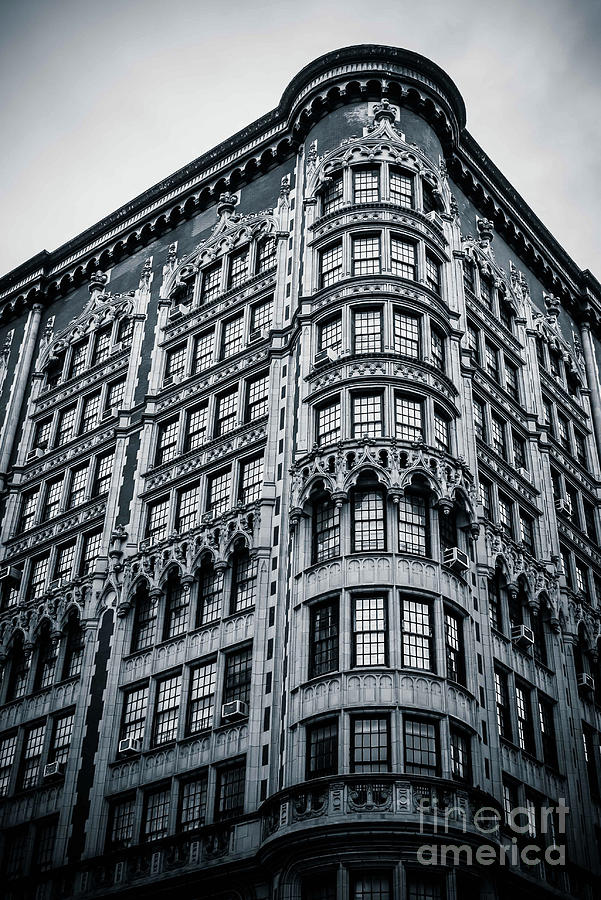 Ornate Building New York City Photograph by Edward Fielding