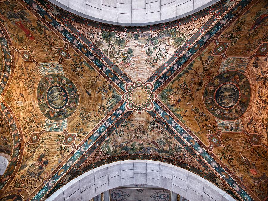 Ornate Ceiling  Photograph by Buck Buchanan