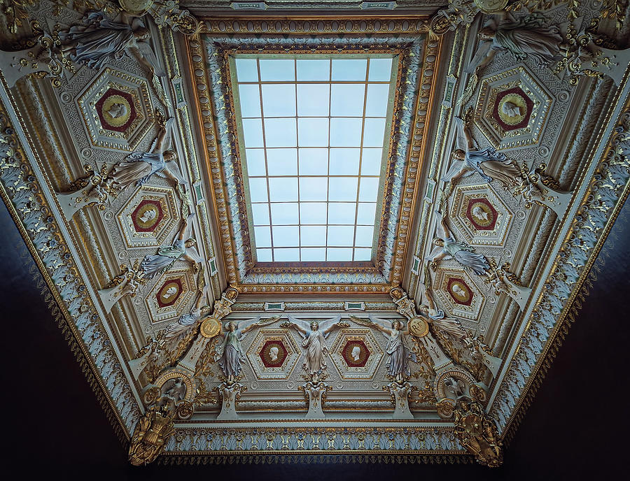 Ornate Ceiling Photograph By Psychoshadow Art Pixels 6506