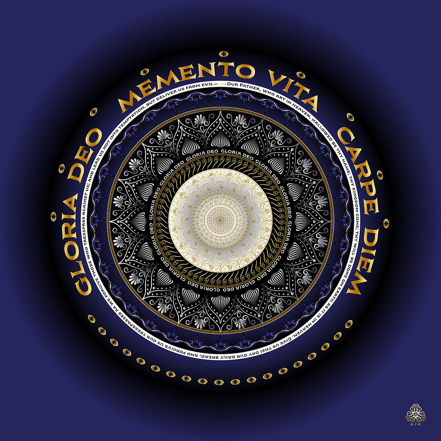 Ornativo Vero Circulus No 4250 Digital Art by Alan Bennington