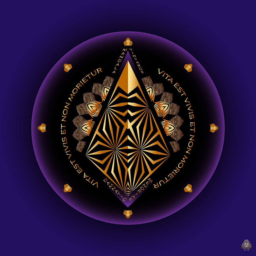 Ornativo Vero Circulus No 4271 Digital Art by Alan Bennington Ornativo Vero Circulus No 4271 Digital Art by Alan Bennington