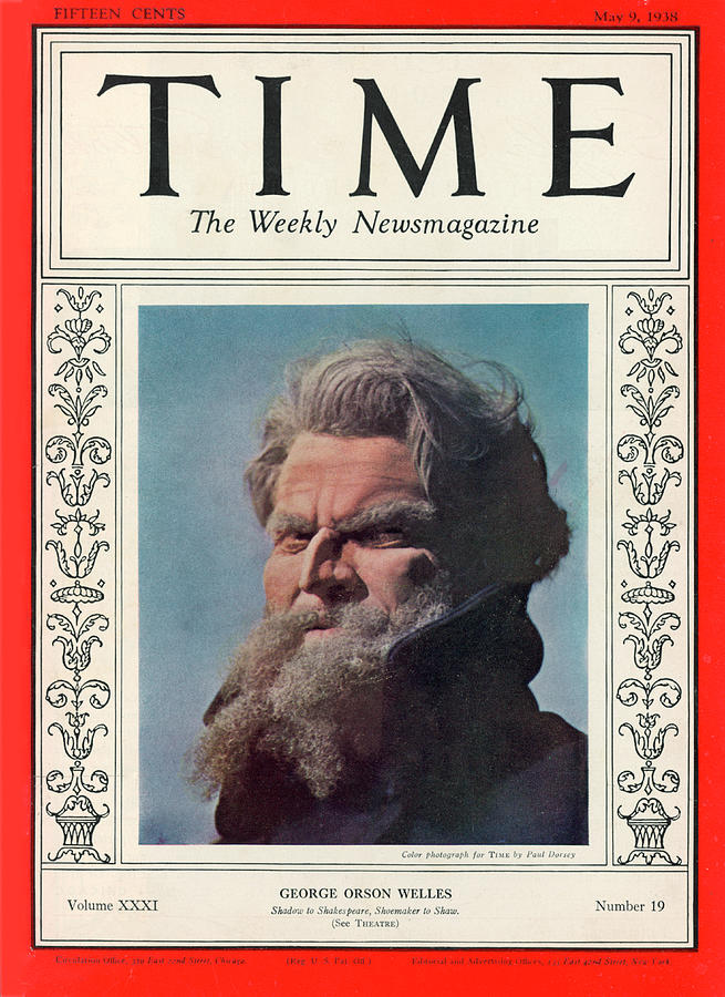 Orson Welles - 1938 Photograph by Paul Dorsey