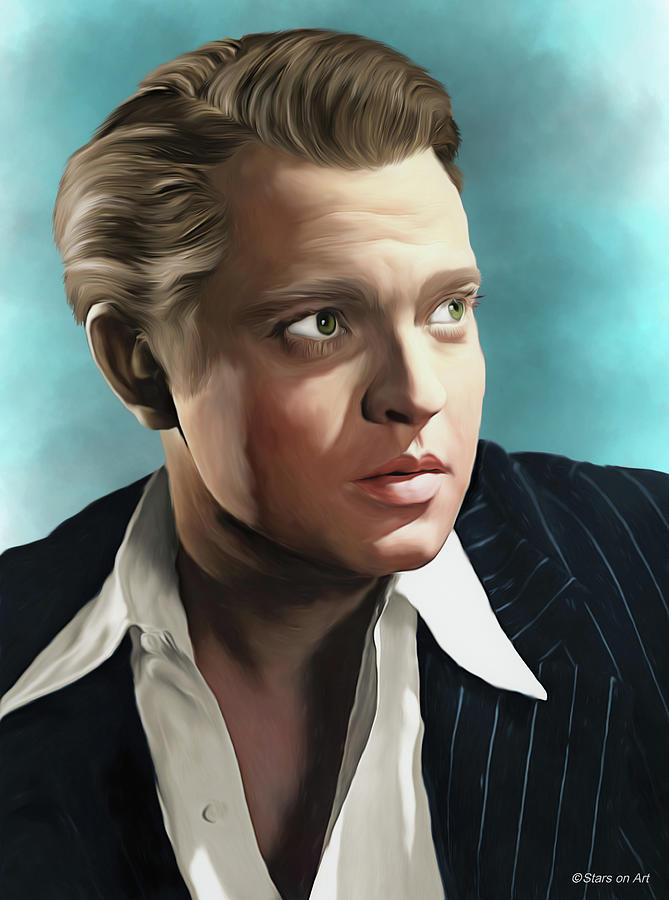 Orson Welles Painting - Orson Welles illustration -b1 by Movie World Posters