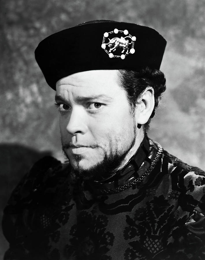 ORSON WELLES in PRINCE OF FOXES -1949-, directed by HENRY KING. Photograph by Album