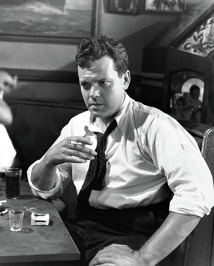 ORSON WELLES in THE LADY FROM SHANGHAI -1947-, directed by ORSON WELLES. Photograph by Album