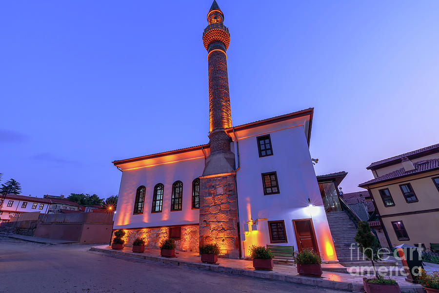 Orta Isik Mosque of Eskisehir in Turkey Digital Art by Benny Marty