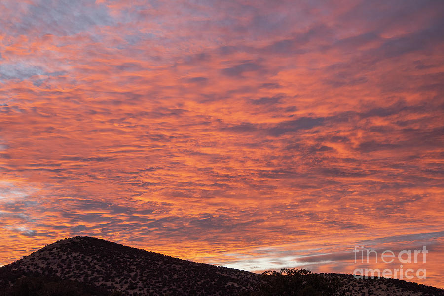 Ortiz Mountain Sunset 6 Photograph by Steven Natanson
