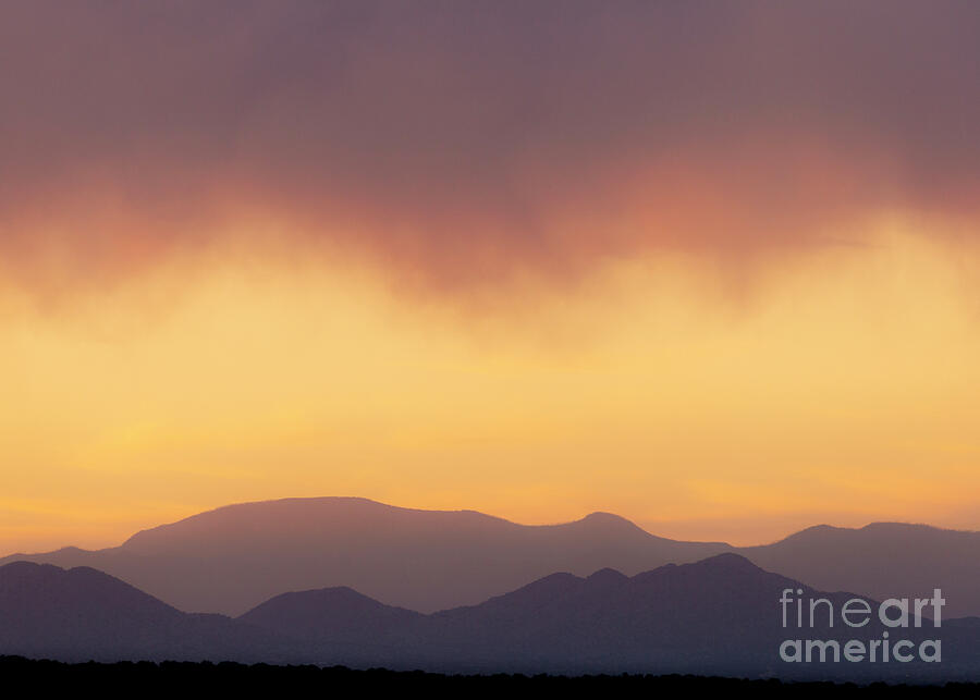 Ortiz Mountains Photograph by Maresa Pryor-Luzier
