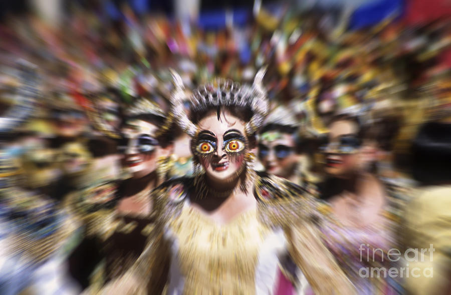 China Supay Dance Trip Oruro Carnival Bolivia Photograph by James Brunker