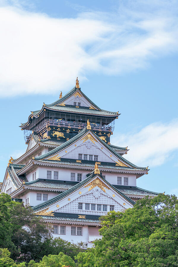 Osaka Castle Photograph by Francesco Riccardo Iacomino Osaka Castle Photograph by Francesco Riccardo Iacomino