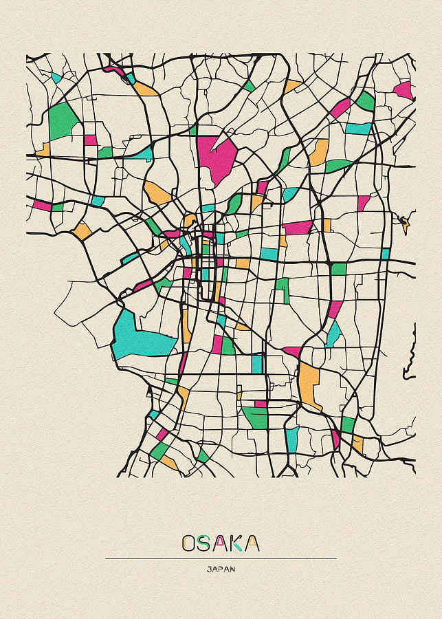 Japanese City Map