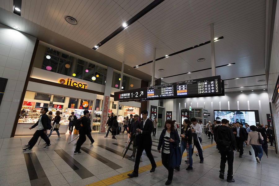 Osaka Station in Japan Photograph by Winhorse