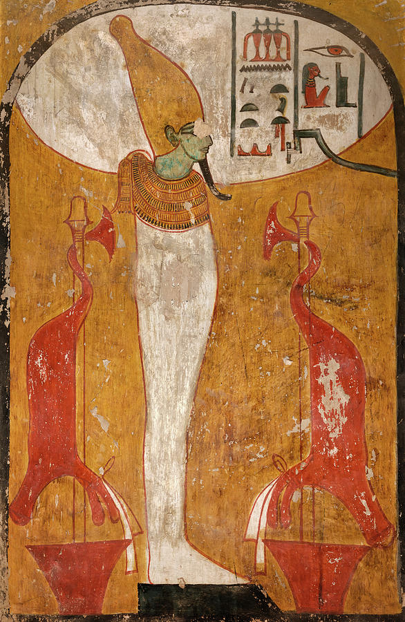 Osiris Painting - Osiris, The Tomb of Seti I by Egyptian History
