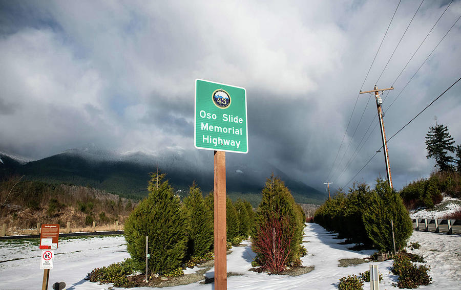 Oso Slide Memorial Highway Photograph by Tom Cochran