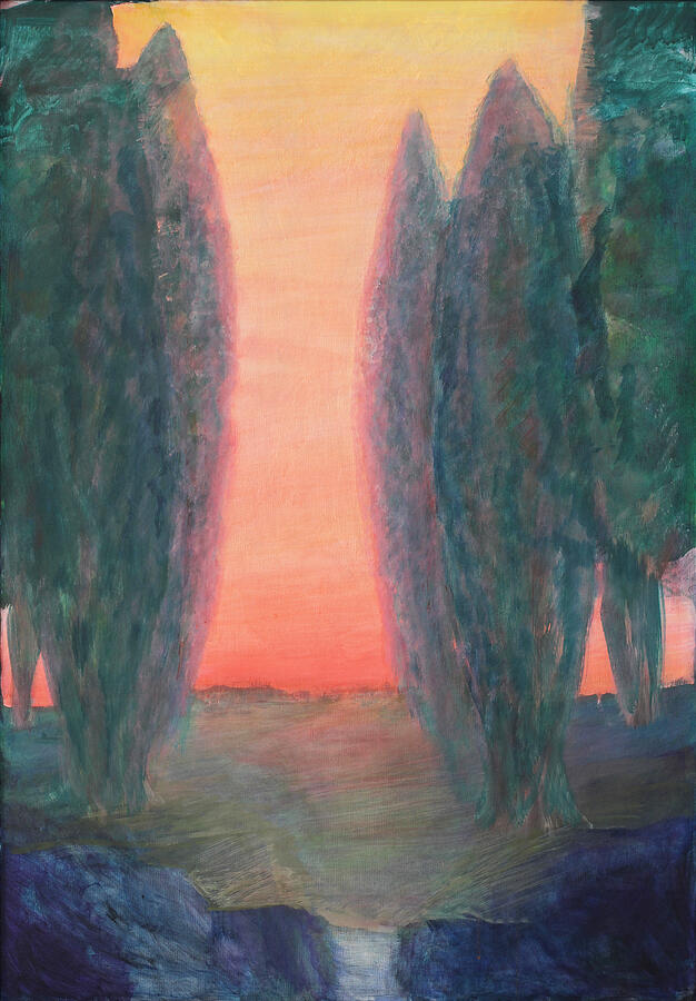 Ostermorgen Painting by Ninetta Sombart Ostermorgen Painting by Ninetta Sombart