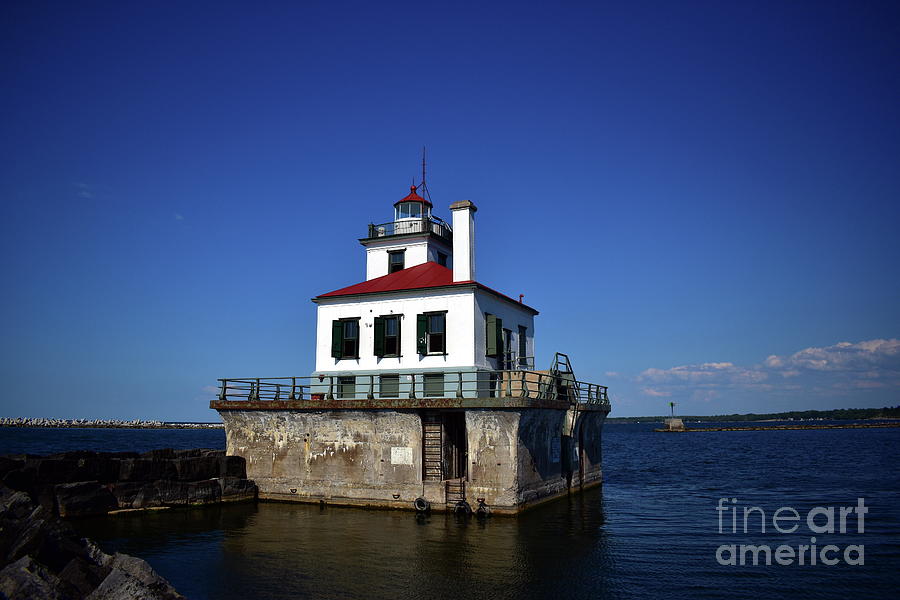Oswego, NY Lighthouse 2 Photograph by Bailey Maier
