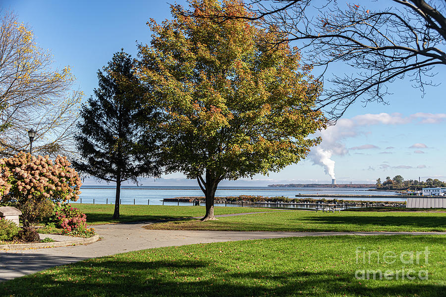 Oswego Waterfront Lake Vista Photograph by William Norton