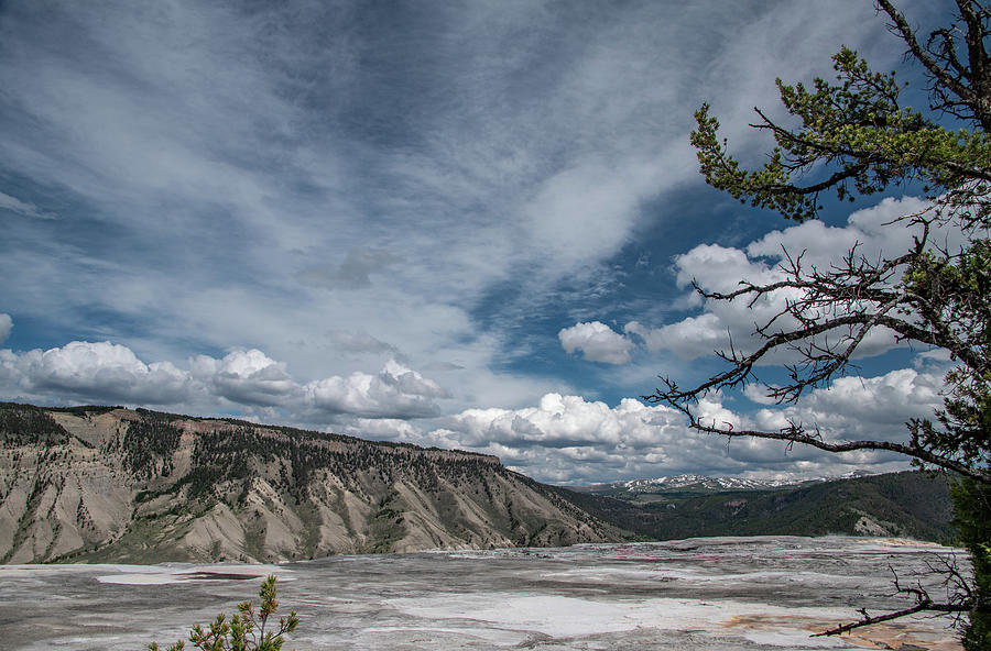 Other Worldly, A Yellowstone Landscape Photograph by Marcy Wielfaert