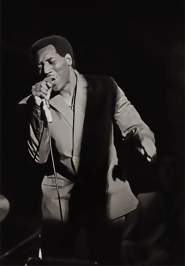 Otis Redding Singer Digital Art by Dewi Wahyuni - Fine Art America