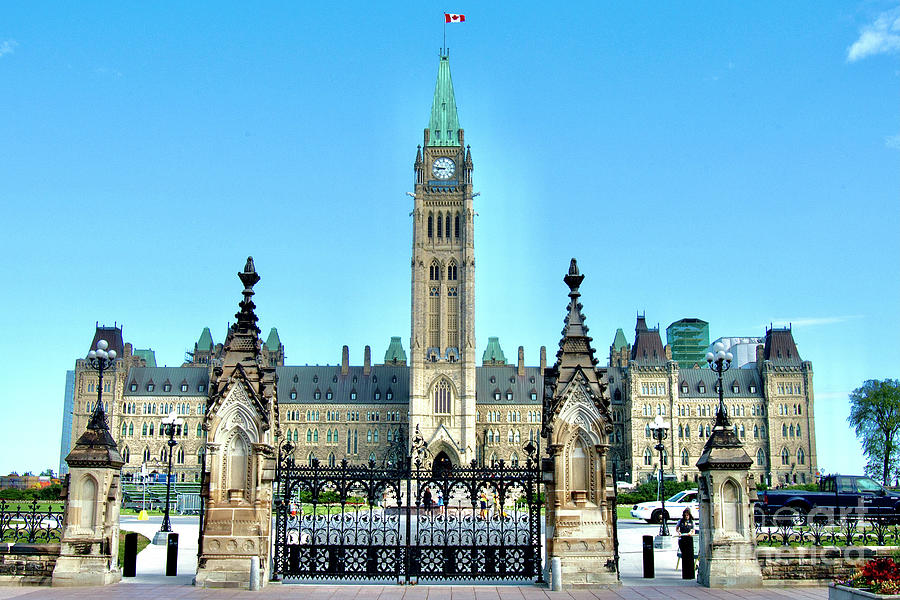 Ottawa Canada Capital City Parliament Print Photograph by Forward ...